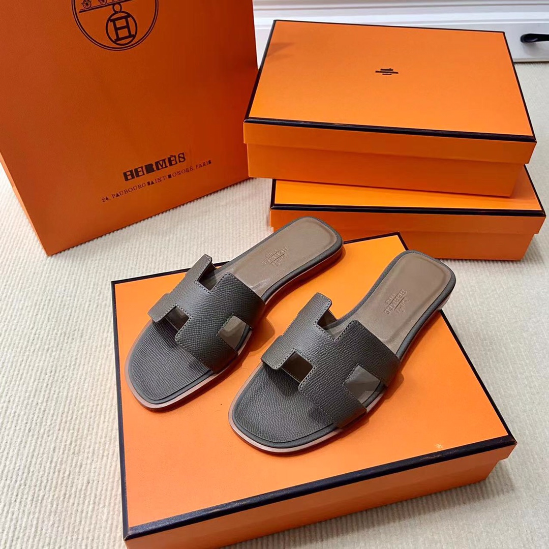 에르메스 올수공 오란 슬리퍼 샌들 앱송 56